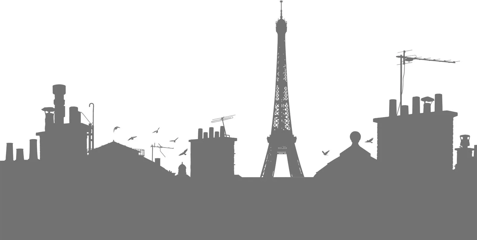 Vitrophanie Horizon Tour Eiffel, vue 4 (simulation)