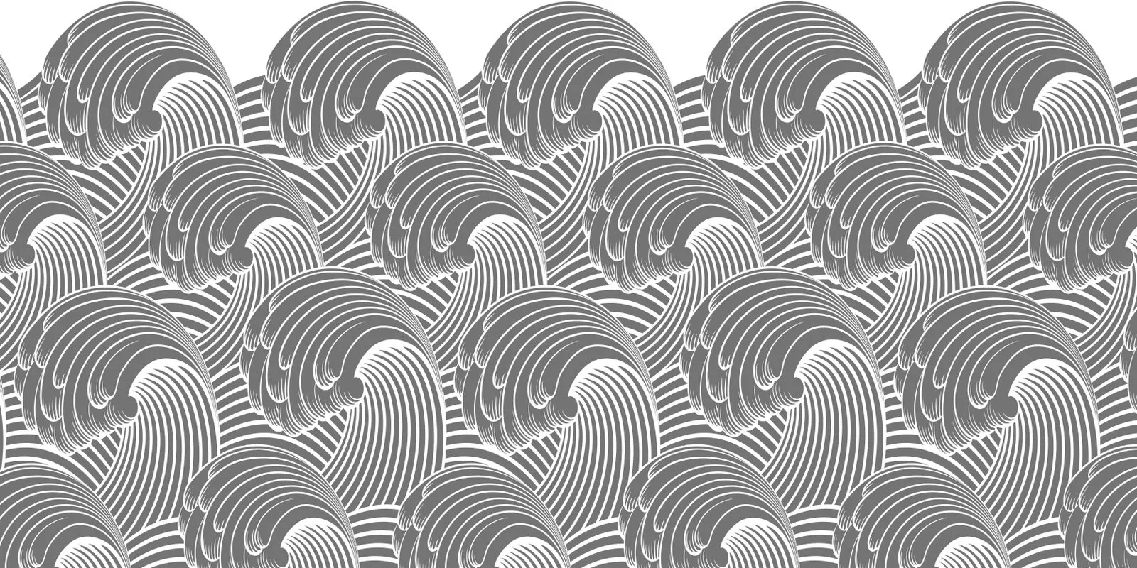 Vitrophanie Vagues, vue 3 (simulation)